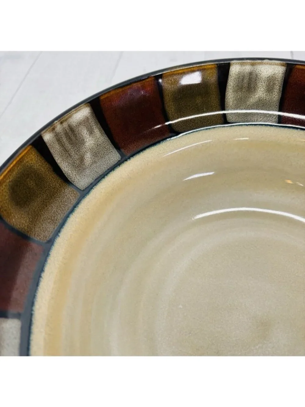 Pfaltzgraff TAOS Earth Tone Browns Earthenware 9.5
